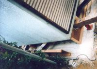 5.基礎型枠工事(宇部市  F邸　家揚げ・基礎やり直し工事)