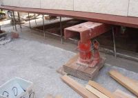 2.家揚げ・鉄筋組 下関市　Ｎ邸（家揚げ・基礎やり直し工事）